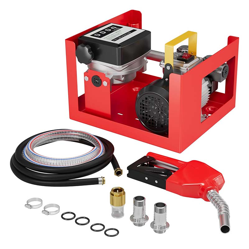 Bombas Eléctricas de Transferencia de Combustible Diesel con Contador y Boquilla Automática