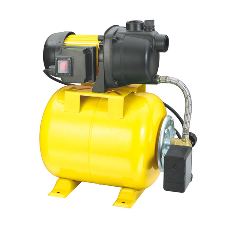 Bomba de refuerzo de jardín con tanque de presión