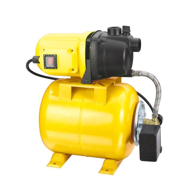 Bomba de jardín para pozos poco profundos con tanque de presión